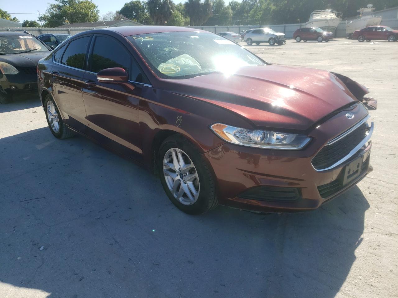 FORD FUSION SE 2016 with VIN 3FA6P0HD2GR335788 - Photo from auction