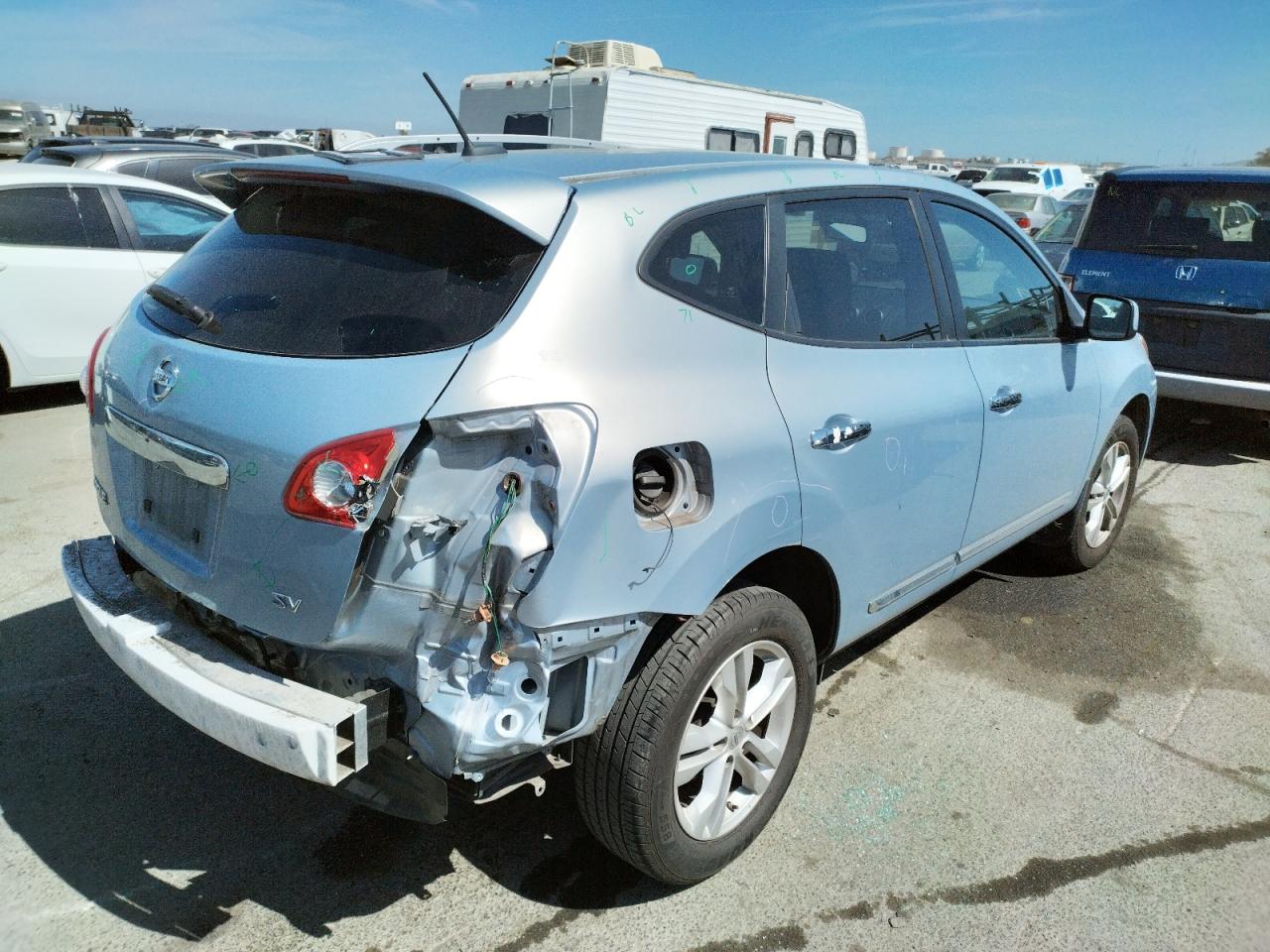 Photo 4 from auction – 2012 NISSAN ROGUE S with VIN JN8AS5MT7CW290257