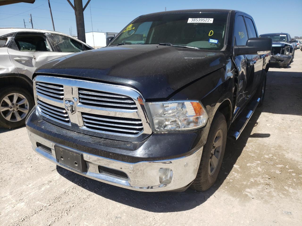 Photo 2 from auction – 2018 RAM 1500 SLT with VIN 1C6RR7LT3JS353017