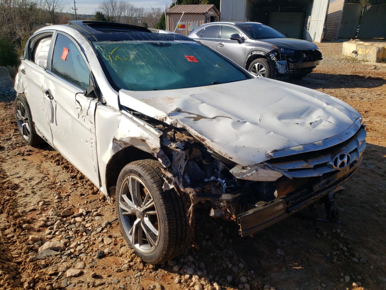 HYUNDAI SONATA SE 2012 con VIN 5NPEC4AB0CH455605 - Foto de la subasta