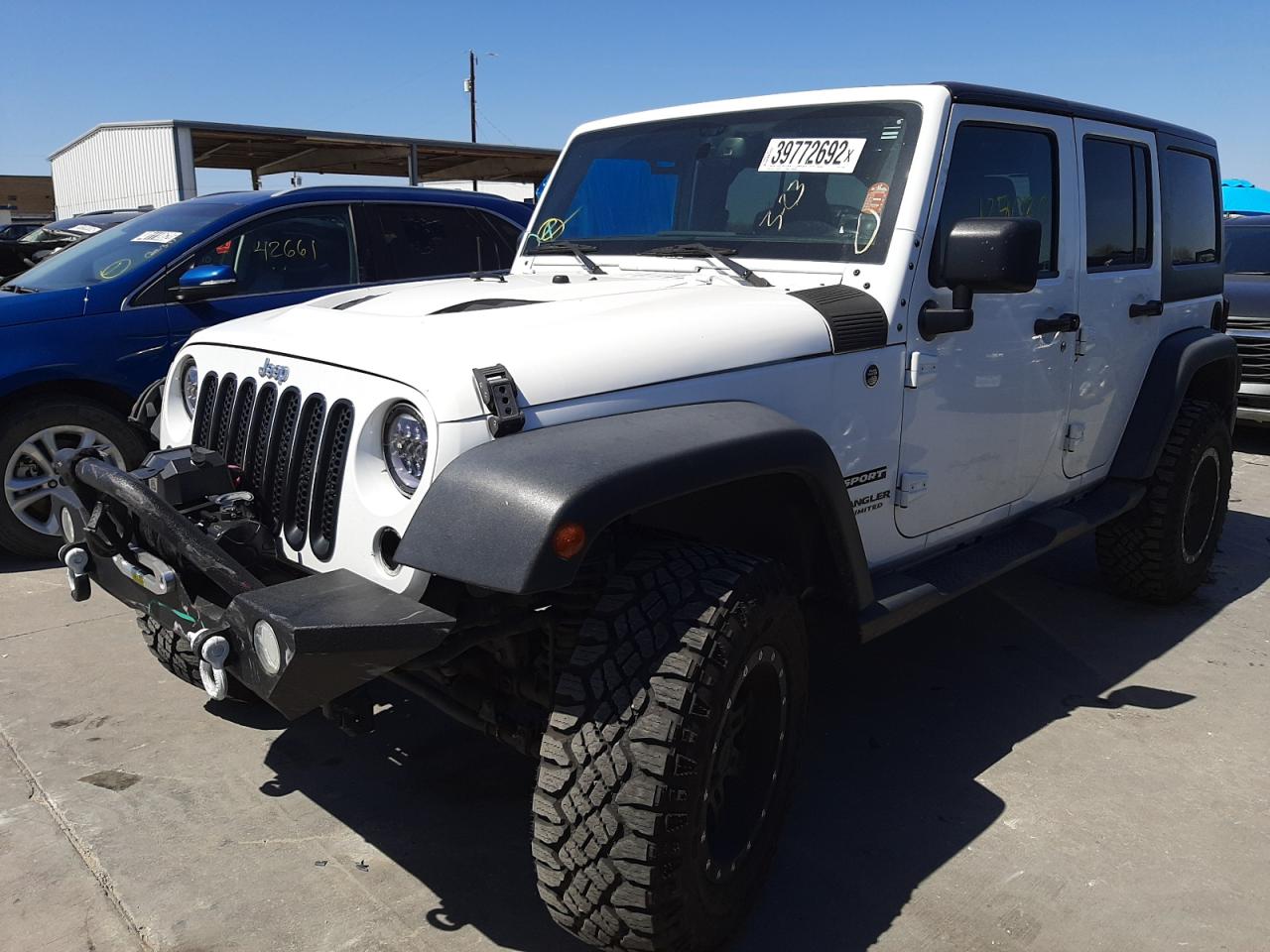 Photo 2 from auction – 2014 JEEP WRANGLER U with VIN 1C4BJWDG9EL251069