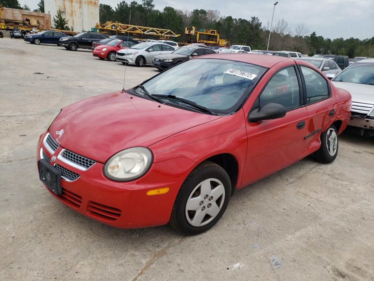 Photo 2 from auction – 2003 DODGE NEON SE with VIN 1B3ES26CX3D170927