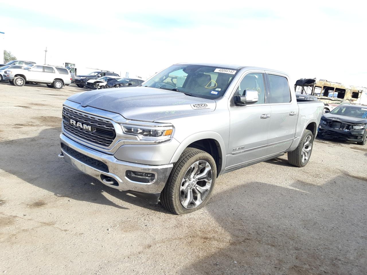 Photo 2 from auction – 2019 RAM 1500 LIMIT with VIN 1C6RREHT5KN509555