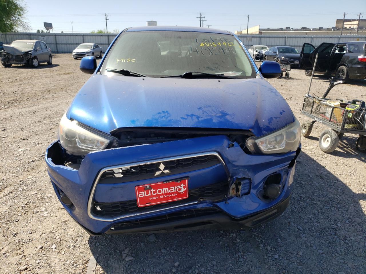 Photo 9 from auction – 2015 MITSUBISHI OUTLANDER with VIN 4A4AP3AU4FE020730