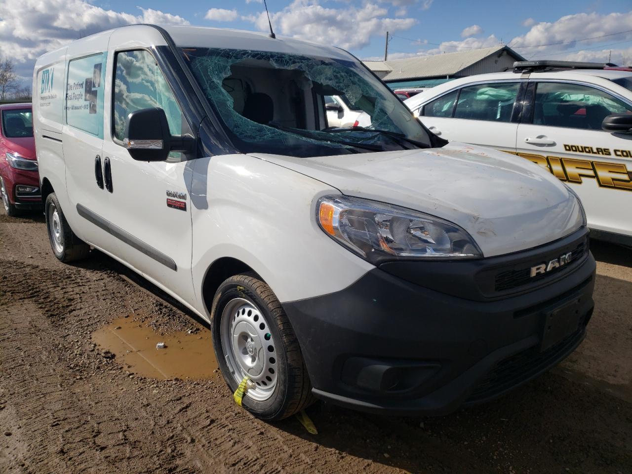 RAM PROMASTER 2021 with VIN ZFBHRFAB6M6T63811 - Photo from auction