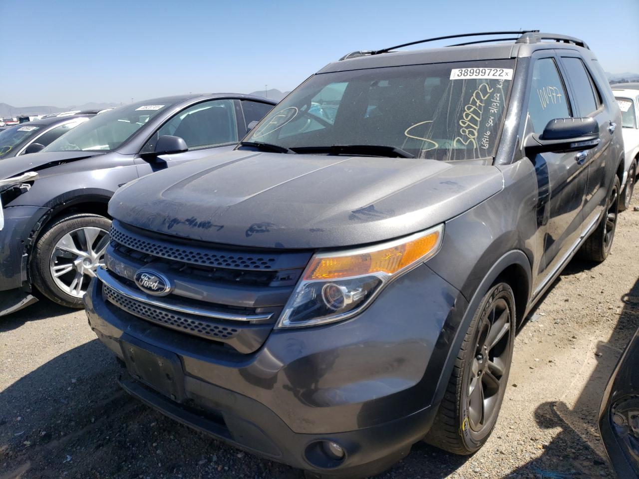 Photo 2 from auction – 2015 FORD EXPLORER L with VIN 1FM5K7F87FGA41419