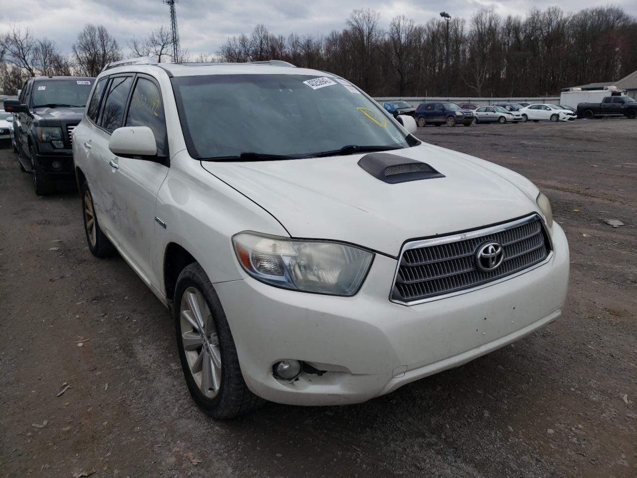TOYOTA HIGHLANDER 2009 with VIN JTEEW44A592028372 - Photo from auction