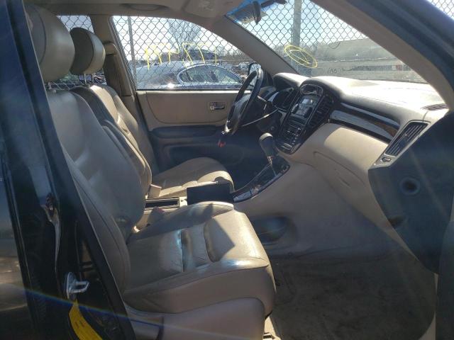 Photo 5 from auction – 2002 TOYOTA HIGHLANDER with VIN JTEHF21A620071030