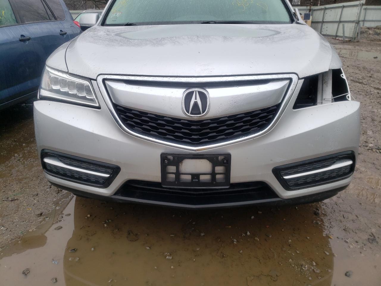 Photo 9 from auction – 2014 ACURA MDX with VIN 5FRYD4H22EB033920