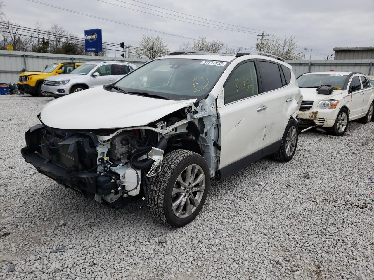 Photo 2 from auction – 2017 TOYOTA RAV4 with VIN JTMDJREV7HD089691