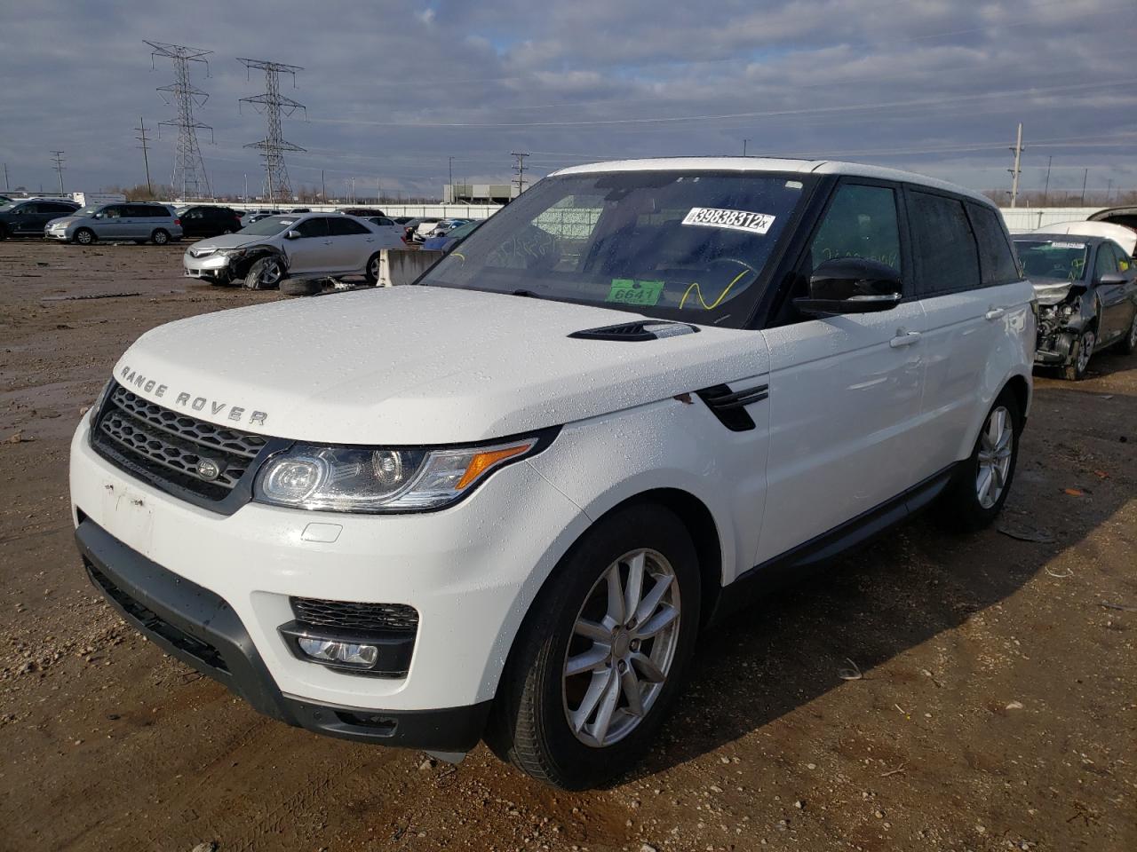 Photo 2 from auction – 2016 LAND ROVER RANGE ROVE with VIN SALWG2KFXGA663916
