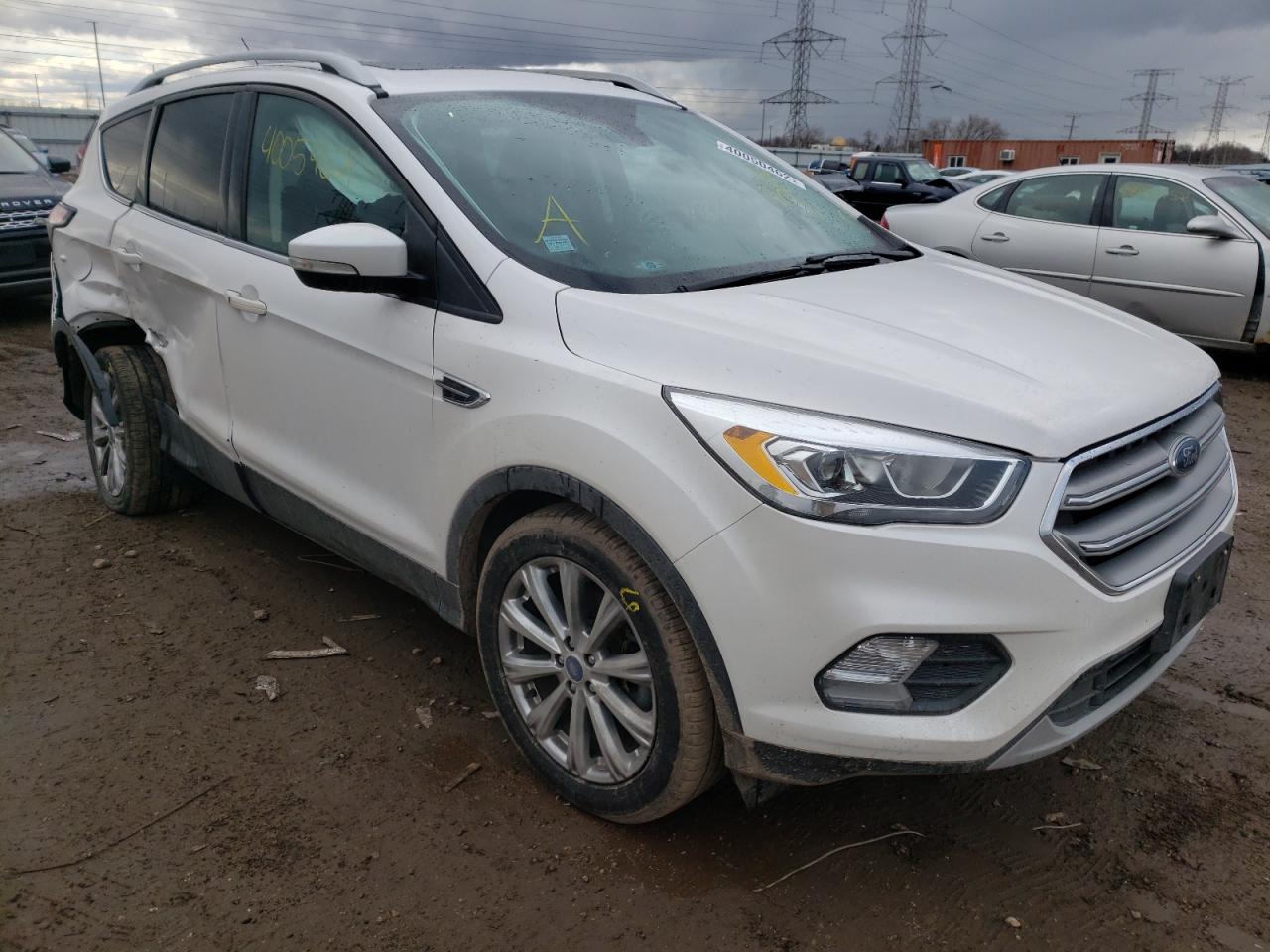 FORD ESCAPE TIT 2017 with VIN 1FMCU9JD1HUE82209 - Photo from auction