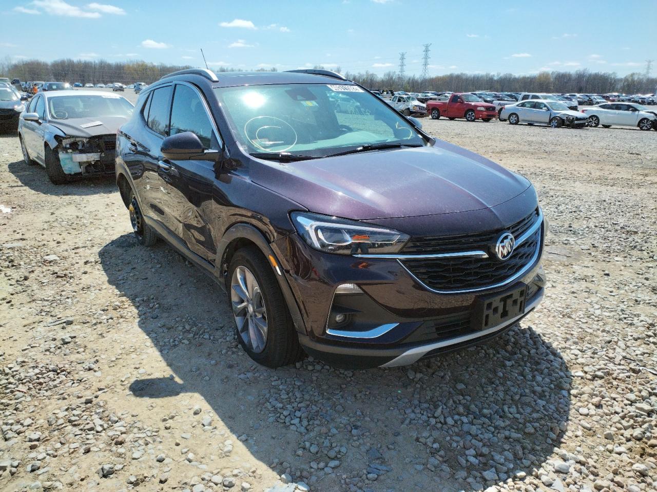 Photo 1 from auction – 2021 BUICK ENCORE GX with VIN KL4MMGSL8MB150853