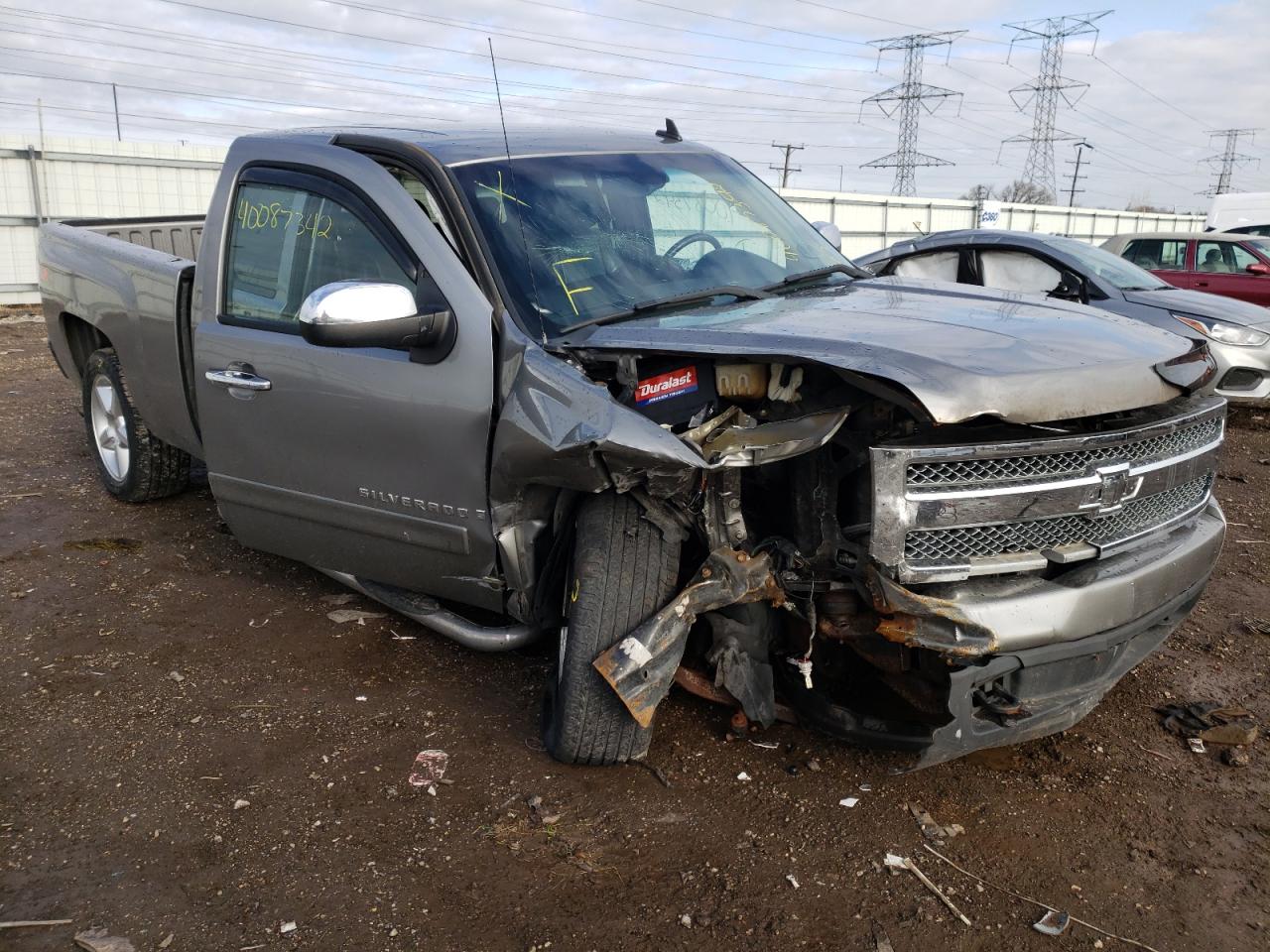CHEVROLET SILVERADO 2008 with VIN 2GCEK19J081278804 - Photo from auction