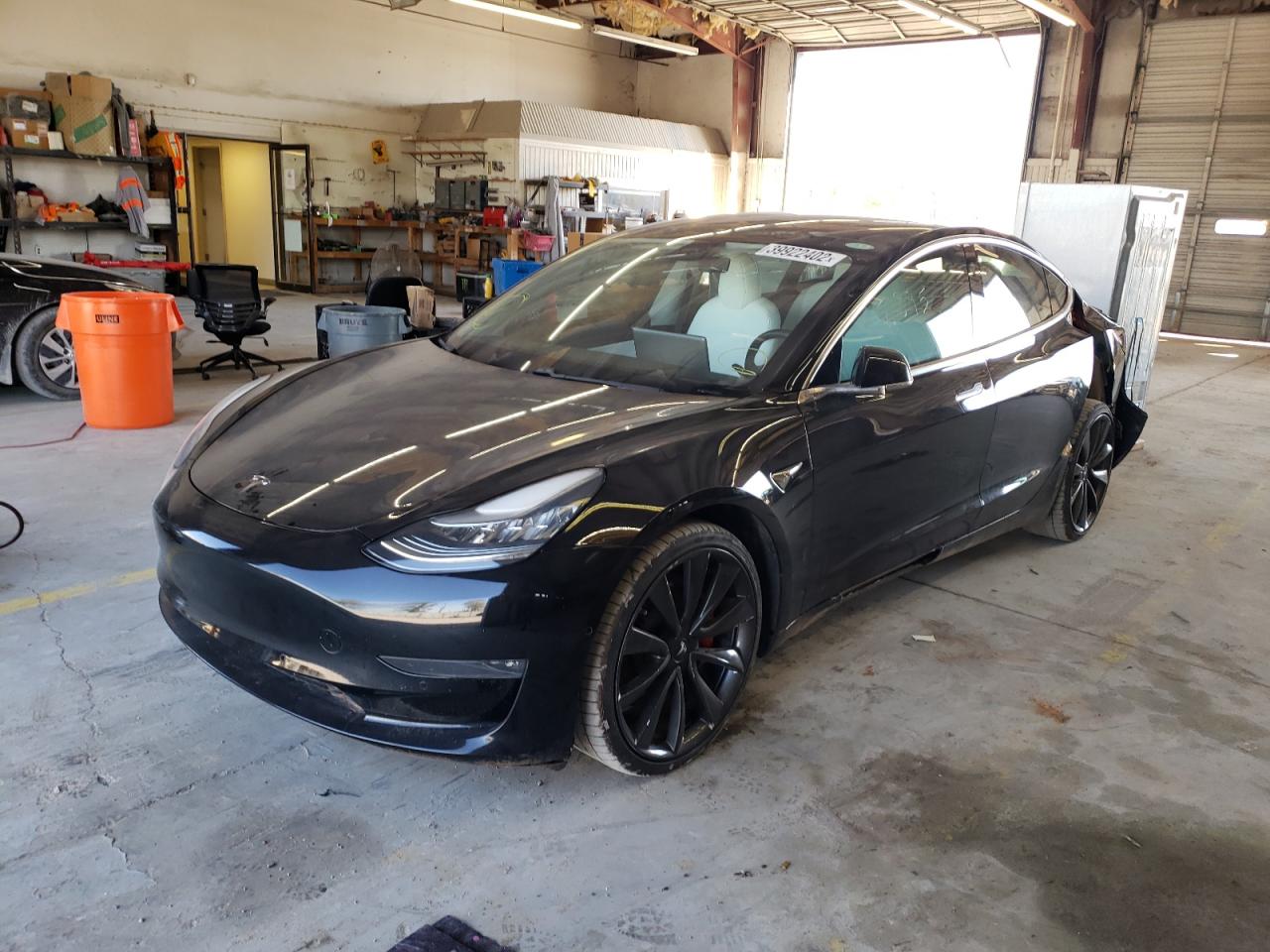 Photo 2 from auction – 2018 TESLA MODEL 3 with VIN 5YJ3E1EB7JF078731