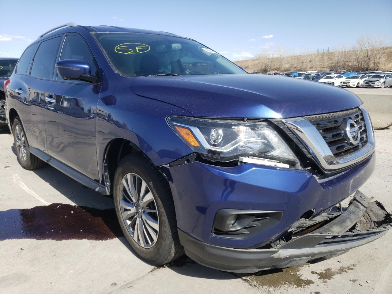 Photo 1 from auction – 2019 NISSAN PATHFINDER with VIN 5N1DR2MMXKC647017
