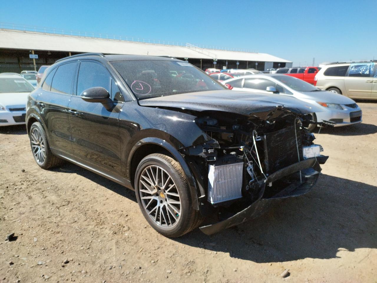 PORSCHE CAYENNE S 2021 with VIN WP1AB2AY0MDA29087 - Photo from auction