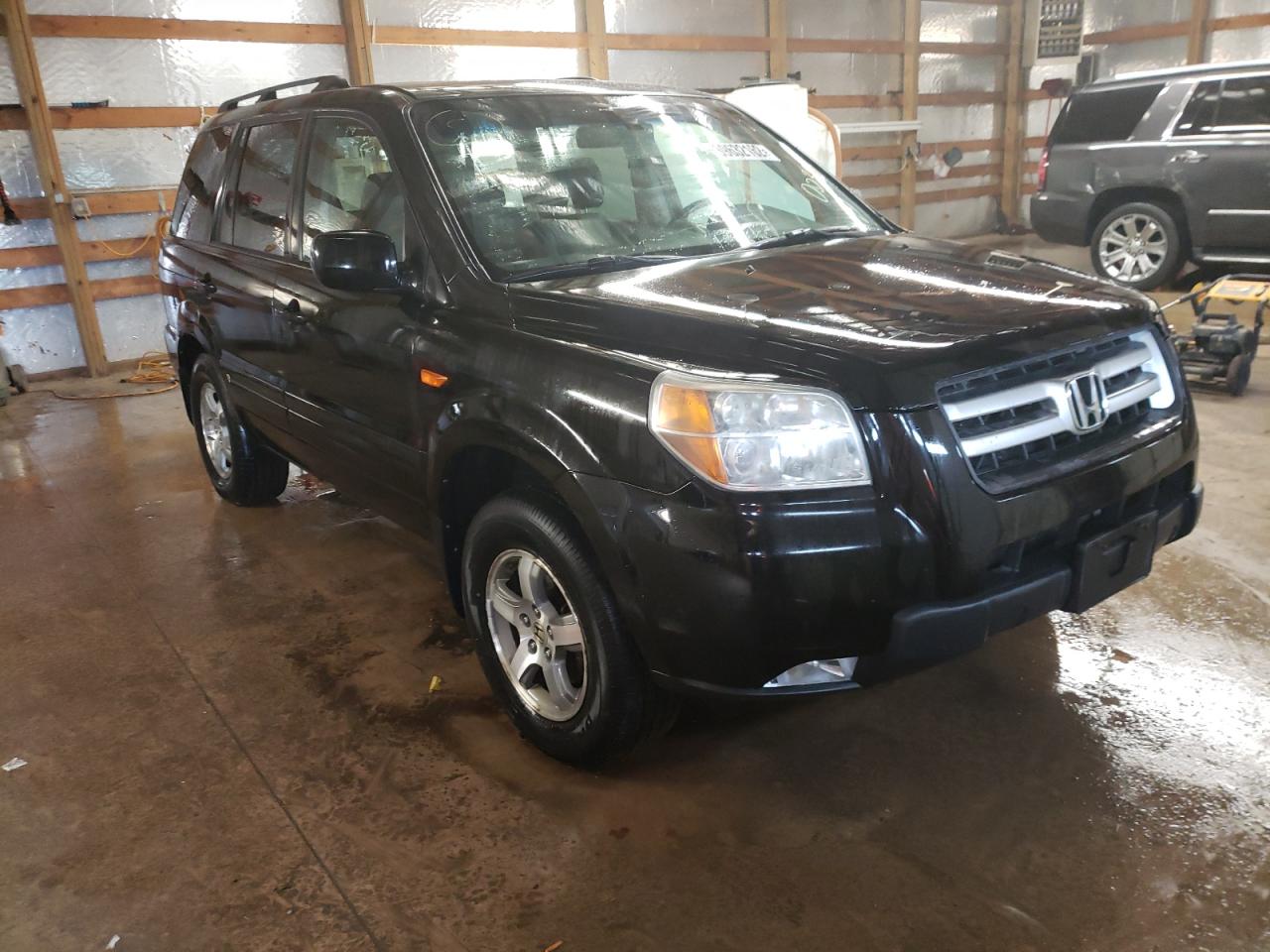 HONDA PILOT EXL 2007 с VIN 5FNYF28607B003935 - Фото с аукциона