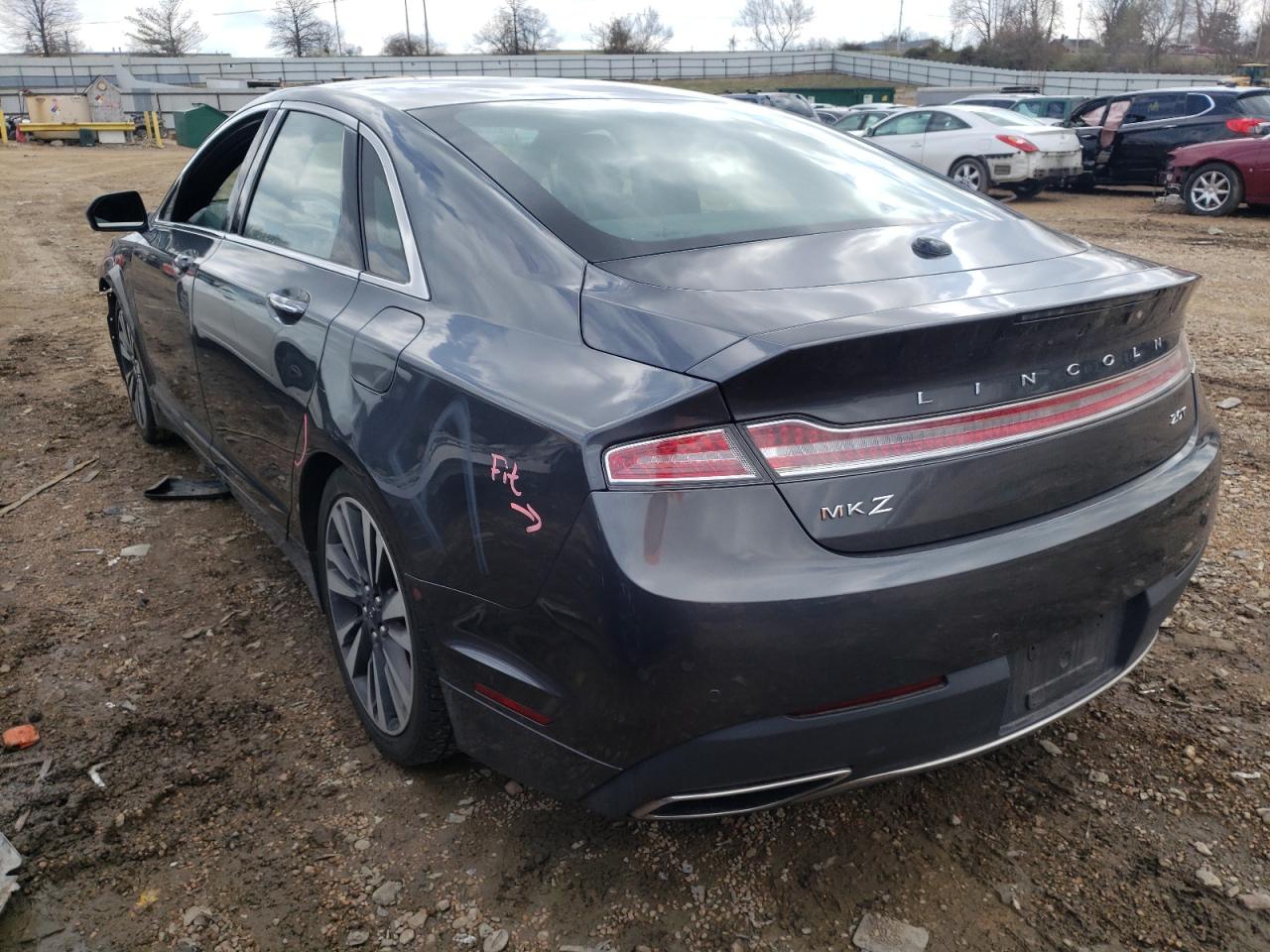Photo 3 from auction – 2017 LINCOLN MKZ RESERV with VIN 3LN6L5E92HR645133