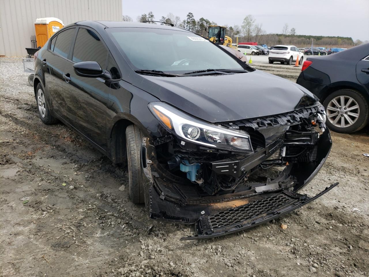 KIA FORTE LX 2018 with VIN 3KPFK4A75JE271491 - Photo from auction