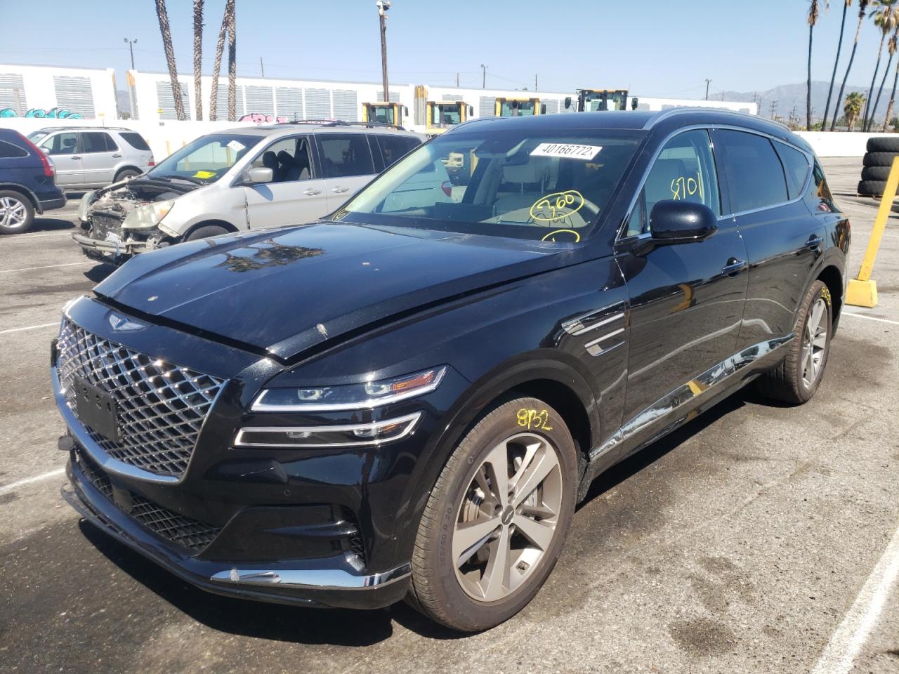 Photo 2 from auction – 2021 GENESIS GV80 BASE with VIN KMUHCESC5MU053058