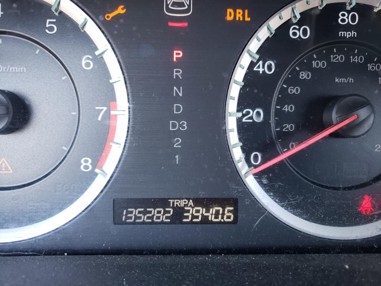 Photo 8 from auction – 2010 HONDA ACCORD LX with VIN 1HGCP2F38AA080263