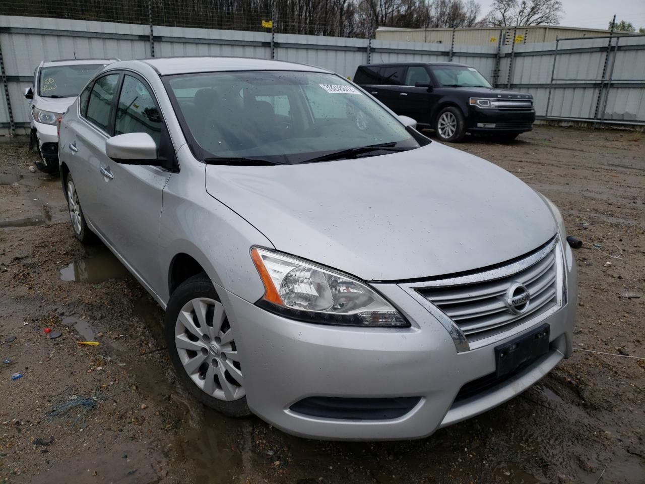 NISSAN SENTRA S 2014 with VIN 3N1AB7AP0EY209192 - Photo from auction