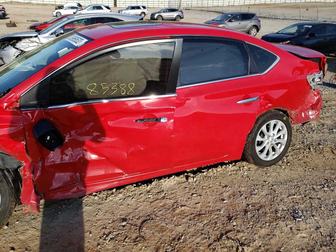 Photo 9 from auction – 2016 NISSAN SENTRA S with VIN 3N1AB7AP3GY313307
