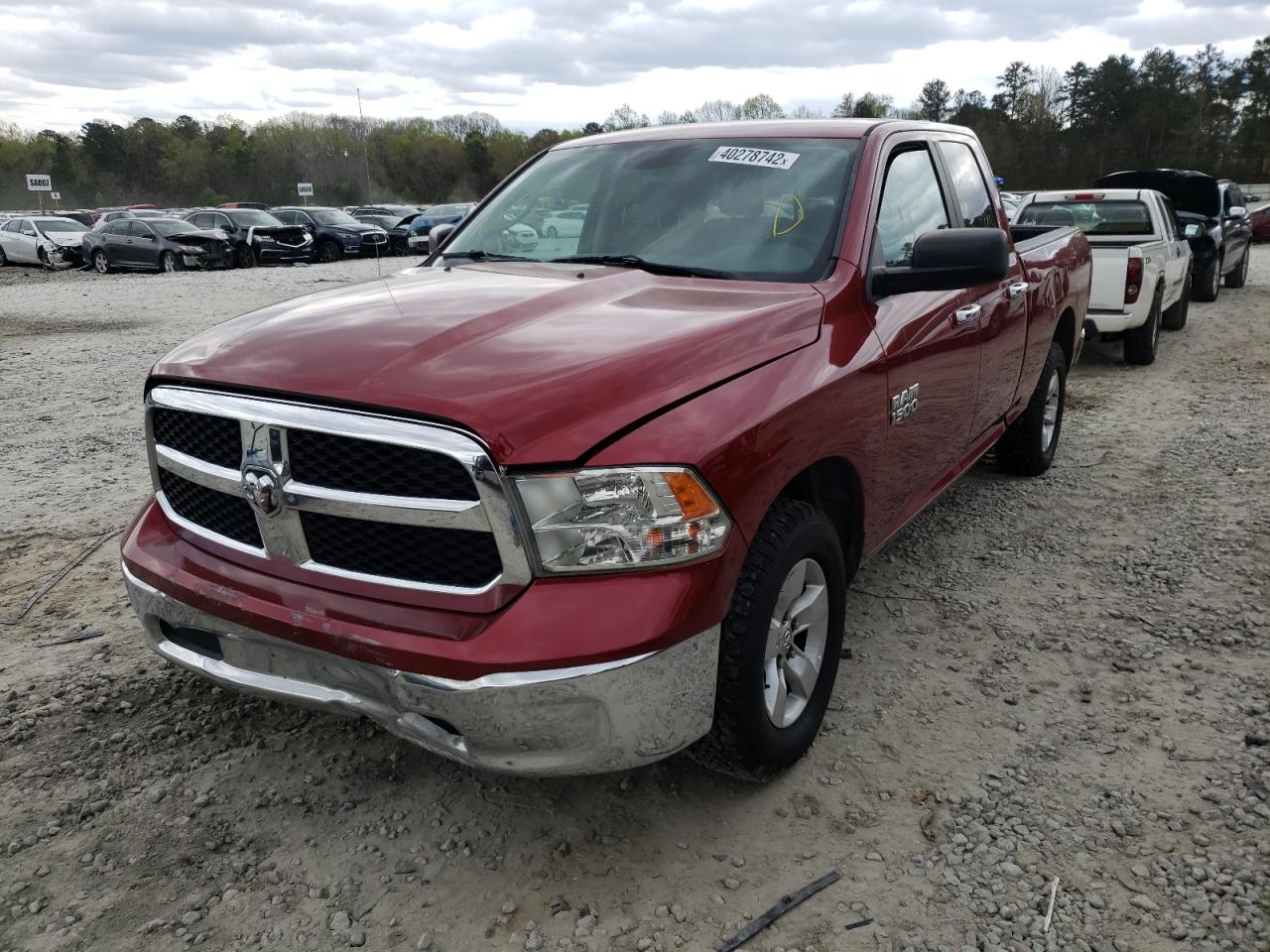 Photo 2 from auction – 2013 RAM 1500 SLT with VIN 1C6RR6GP7DS633101
