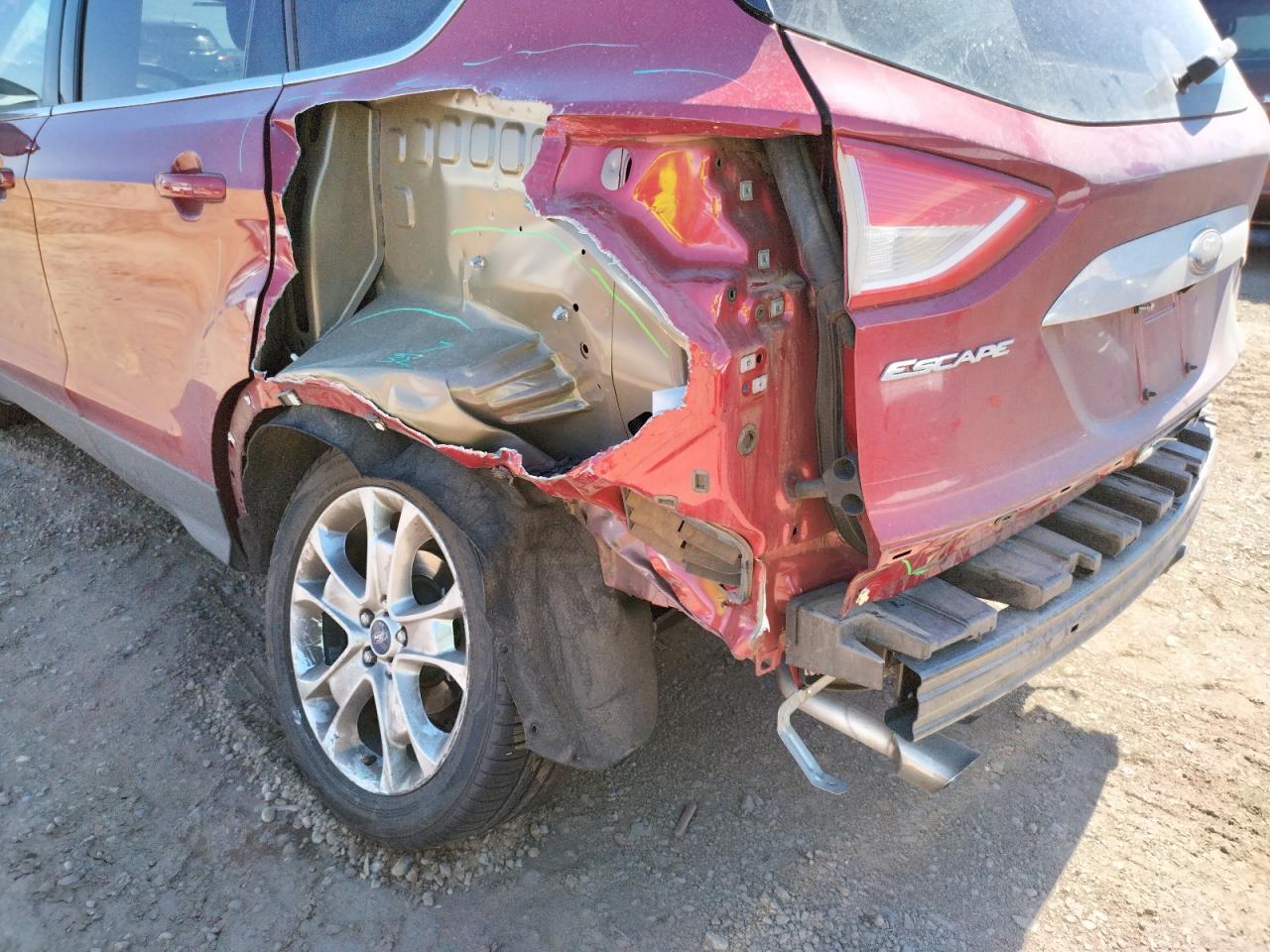 Photo 9 from auction – 2014 FORD ESCAPE TIT with VIN 1FMCU0J92EUA84901