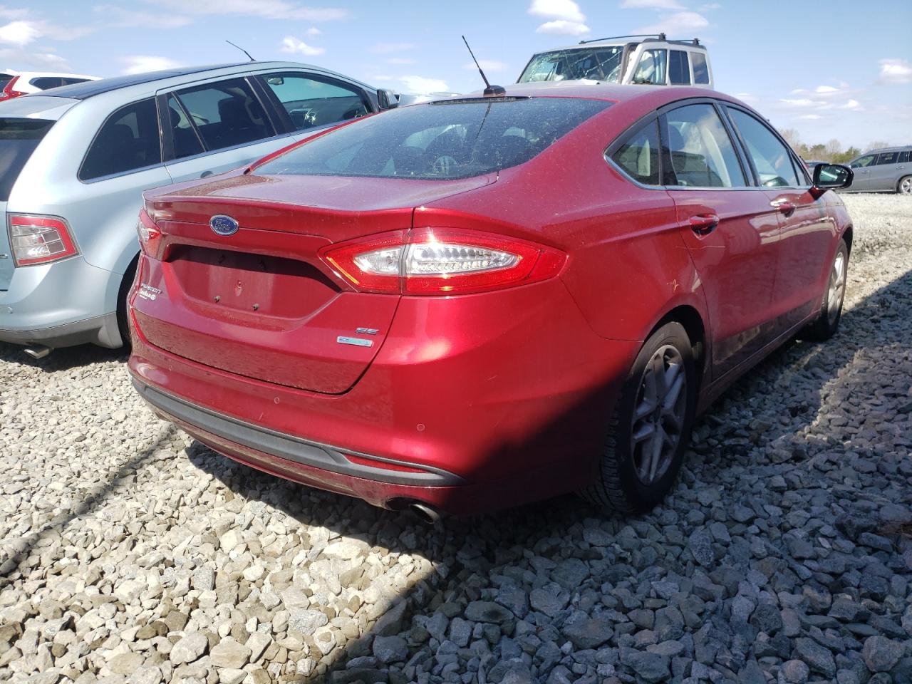 Photo 4 from auction – 2014 FORD FUSION SE with VIN 3FA6P0HD4ER230909