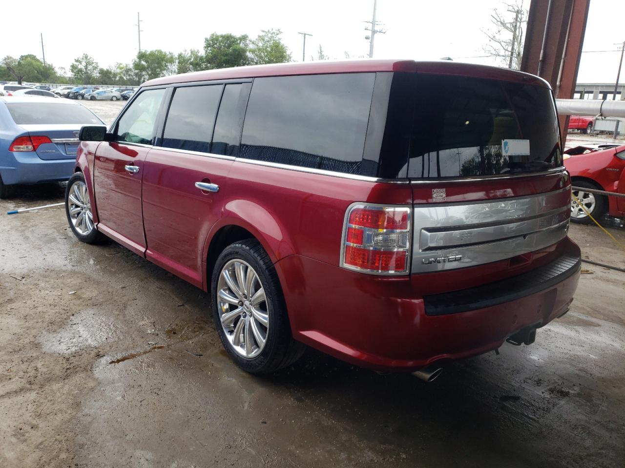 Photo 3 from auction – 2014 FORD FLEX LIMIT with VIN 2FMGK5D88EBD23008