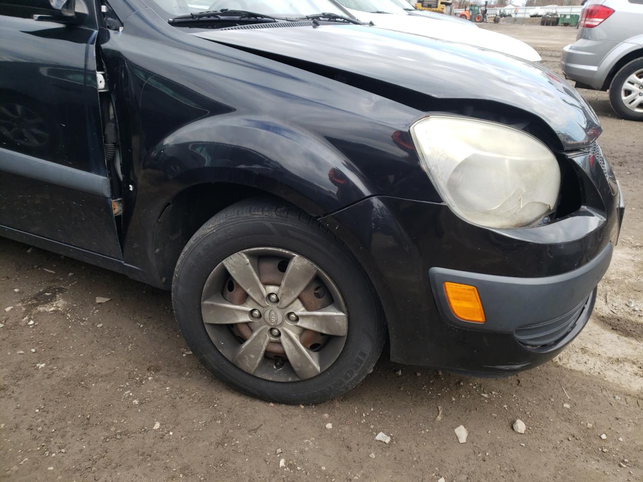 Photo 9 from auction – 2008 KIA RIO BASE with VIN KNADE123886306904
