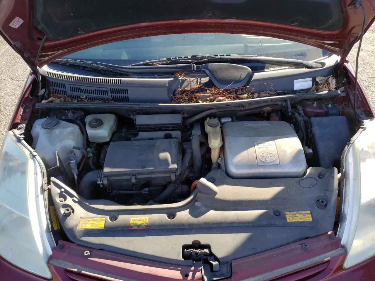 Photo 7 from auction – 2005 TOYOTA PRIUS with VIN JTDKB20U850133100