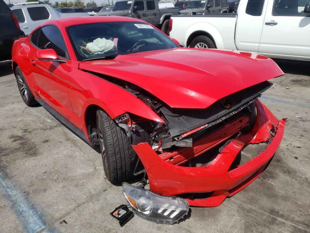 FORD MUSTANG 2016 with VIN 1FA6P8AM3G5266797 - Photo from auction