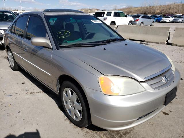 HONDA CIVIC EX 2001 with VIN 1HGES25781L021519 - Photo from auction