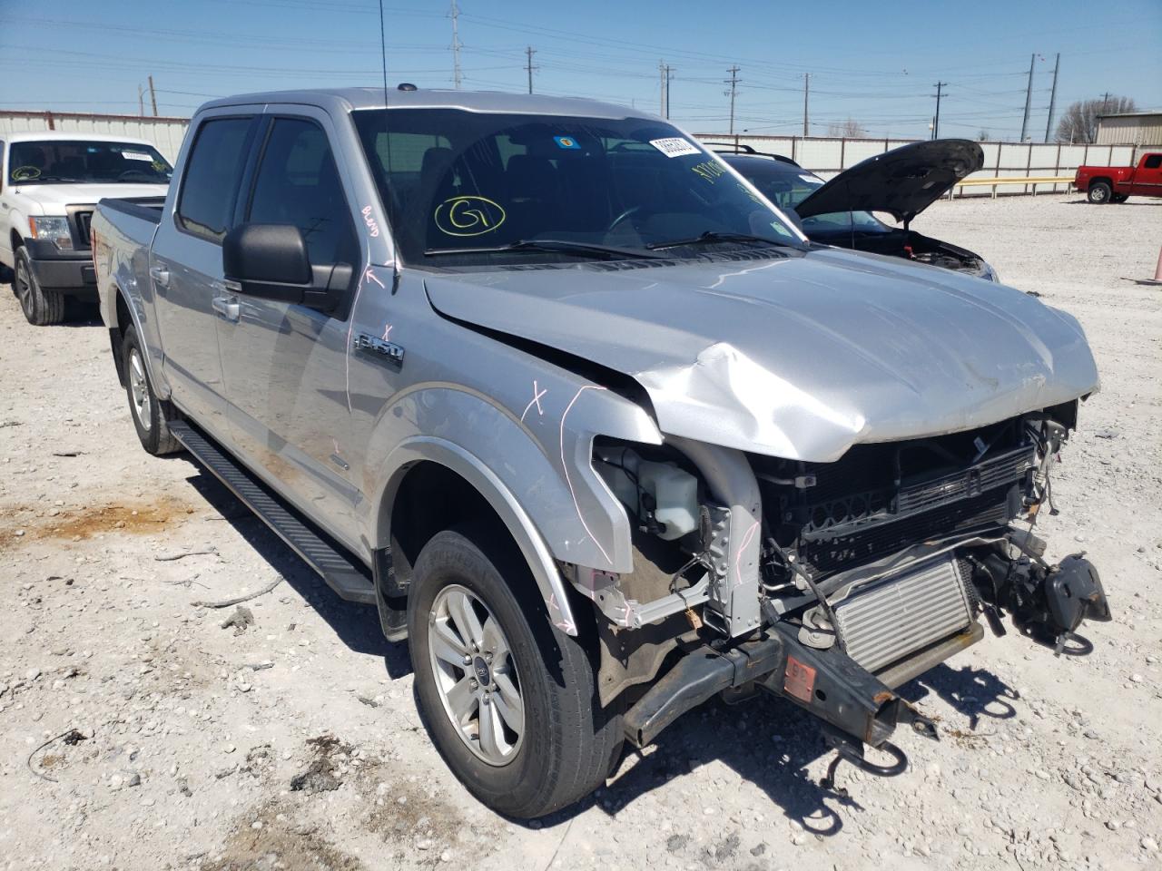 FORD F150 SUPER 2016 with VIN 1FTEW1EP6GFA72067 - Photo from auction
