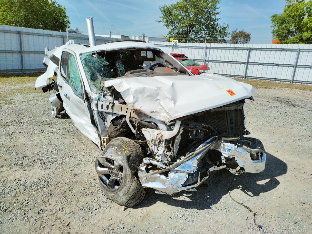 FORD F150 SUPER 2021 with VIN 1FTFW1E16MFB55770 - Photo from auction