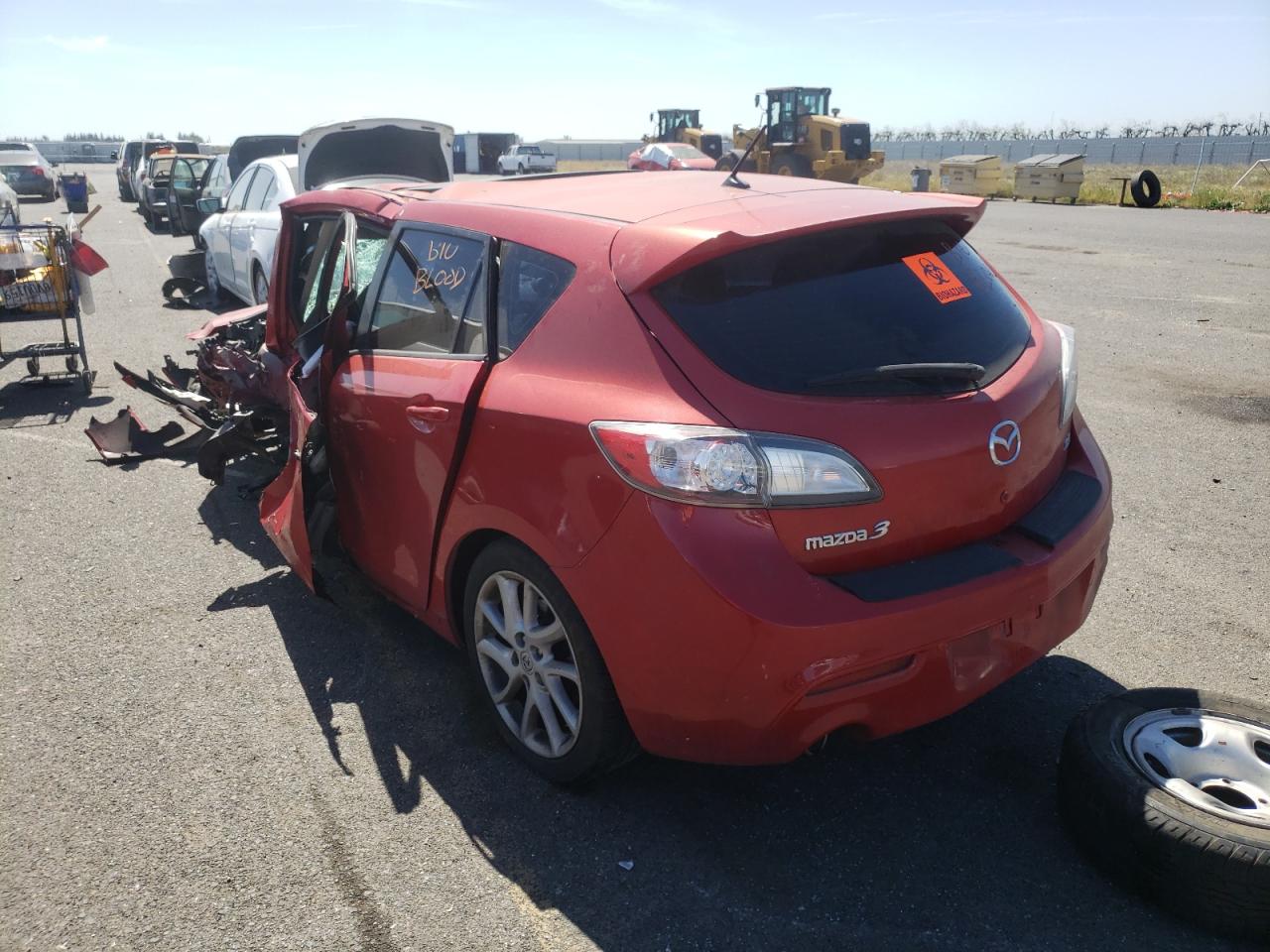 Photo 3 from auction – 2012 MAZDA 3 S with VIN JM1BL1L94C1672061