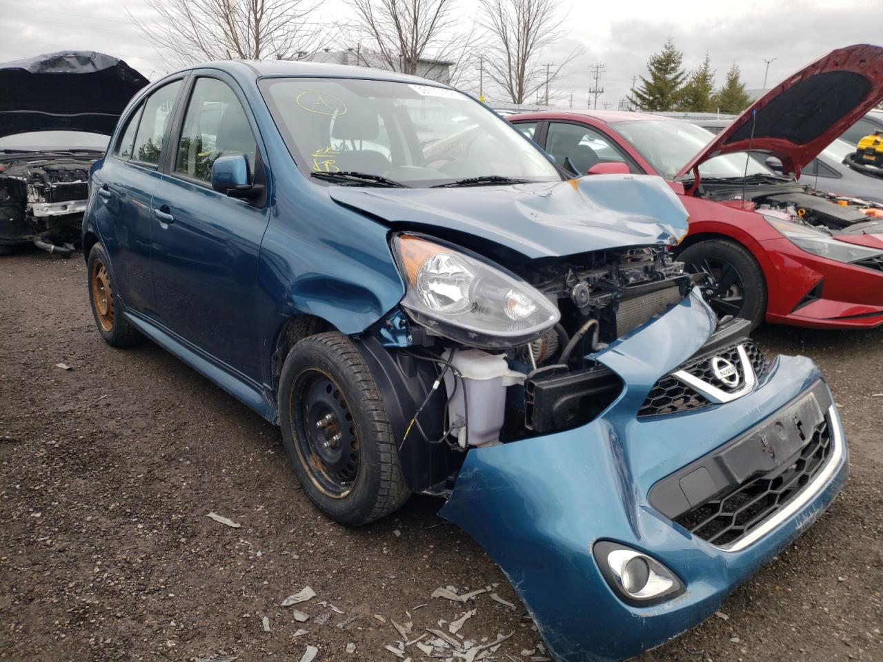 NISSAN MICRA 2017 with VIN 3N1CK3CPXHL243592 - Photo from auction