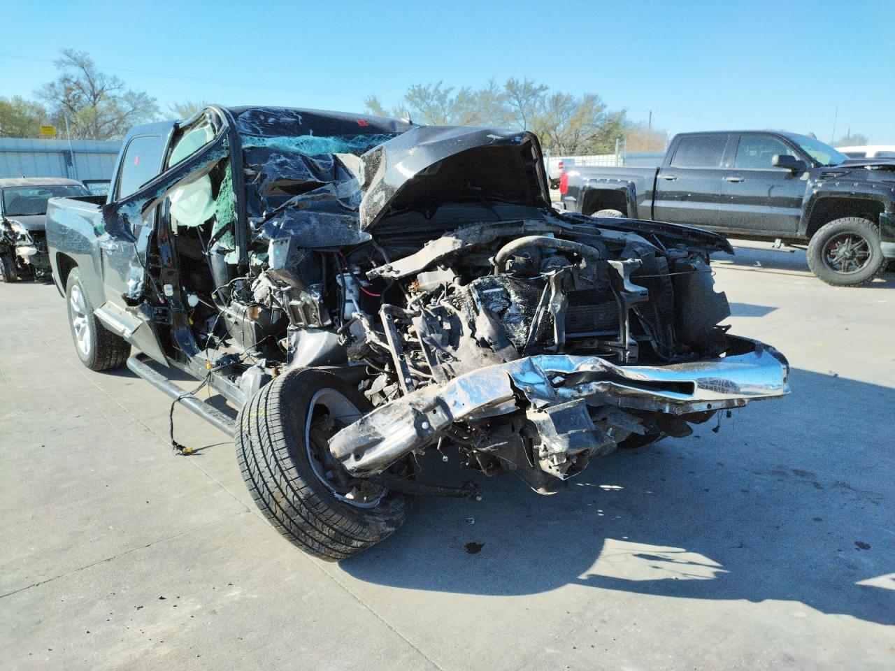 CHEVROLET SILVERADO 2012 with VIN 3GCPCSE0XCG181893 - Photo from auction