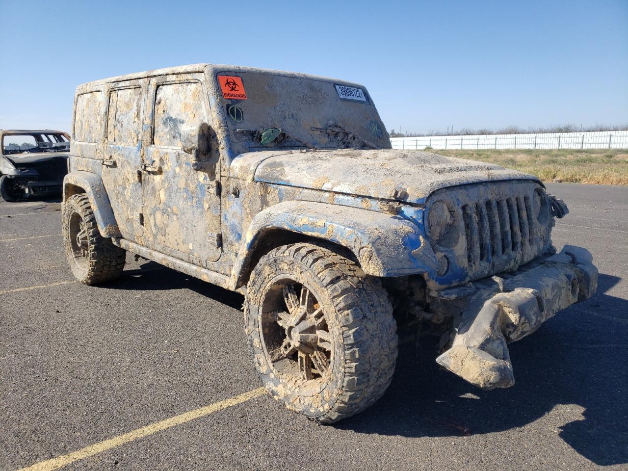 JEEP WRANGLER U 2014 with VIN 1C4BJWEG1EL168332 - Photo from auction