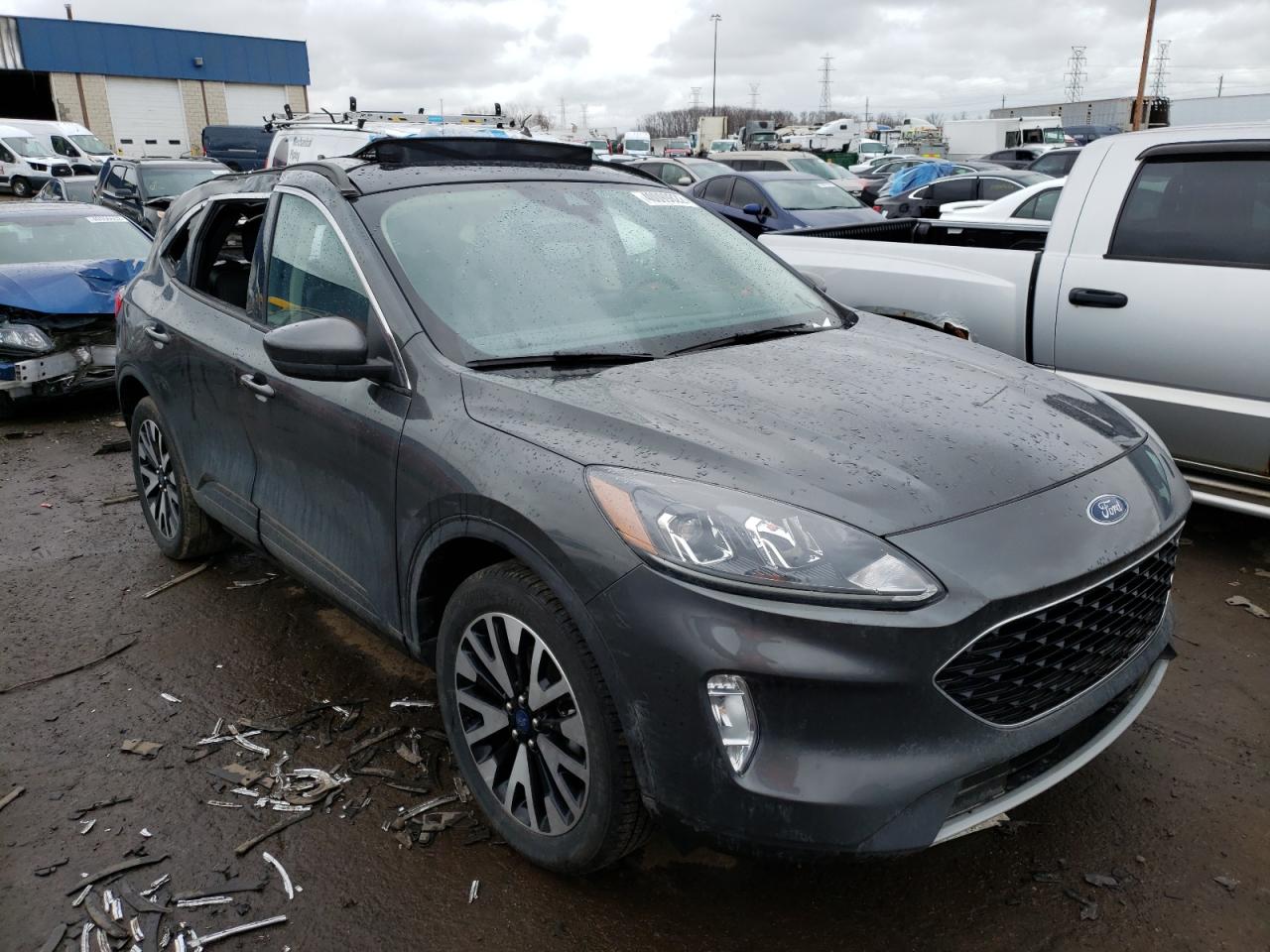 FORD ESCAPE SEL 2020 with VIN 1FMCU9H94LUA09754 - Photo from auction