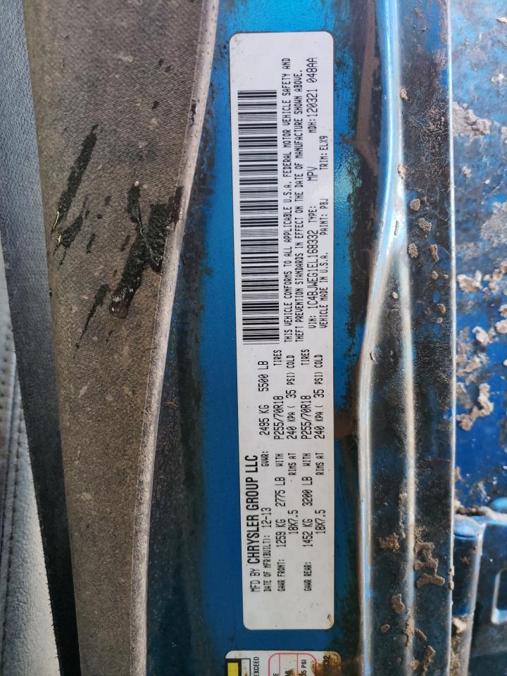Photo 10 from auction – 2014 JEEP WRANGLER U with VIN 1C4BJWEG1EL168332
