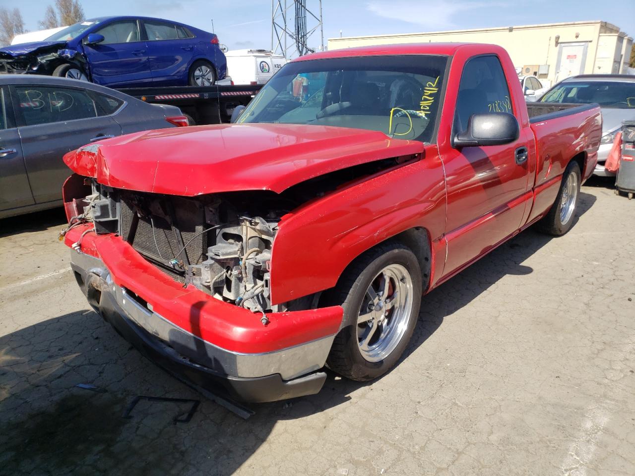 Photo 2 from auction – 2006 CHEVROLET SILVERADO with VIN 3GCEC14V46G133843