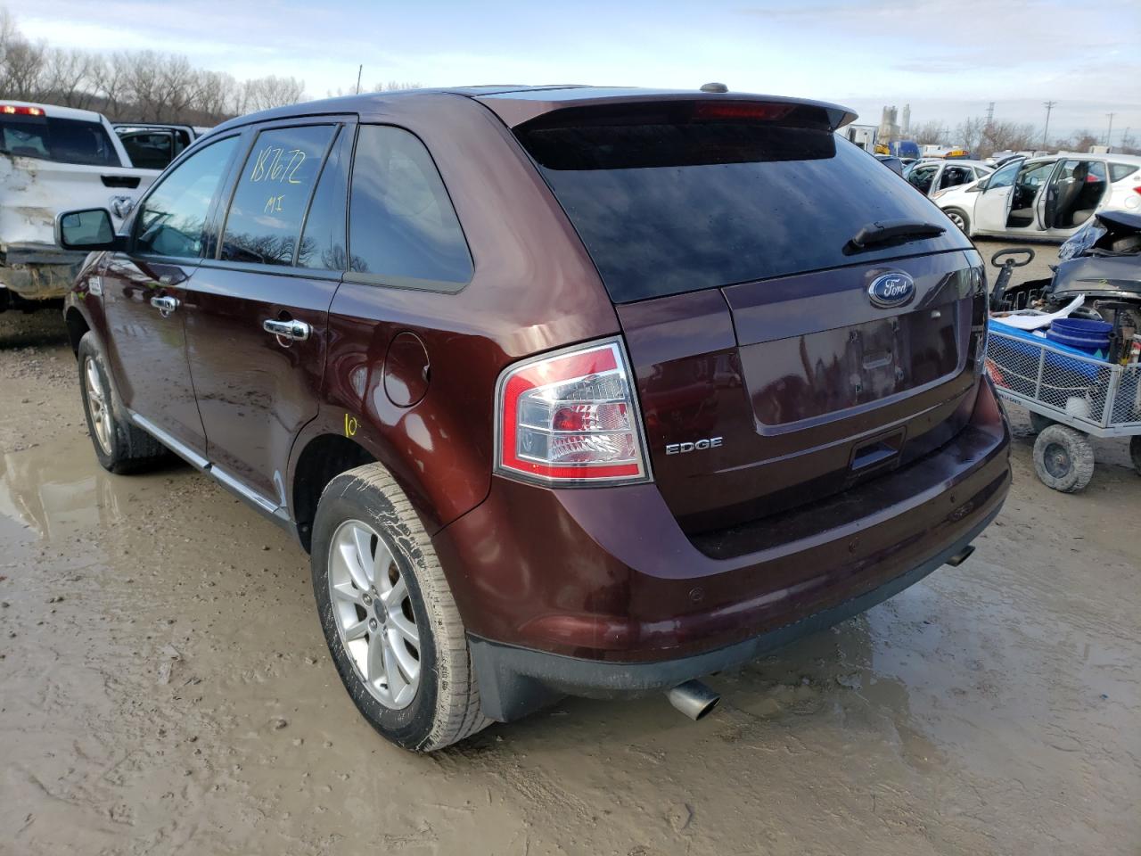 Photo 3 from auction – 2010 FORD EDGE SEL with VIN 2FMDK3JC3ABA94389