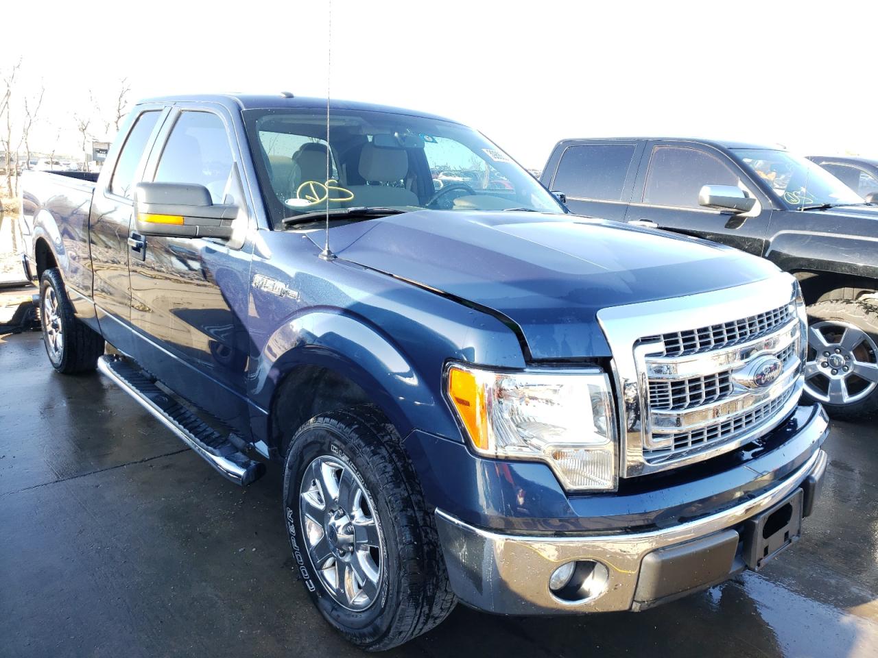 FORD F150 SUPER 2014 with VIN 1FTEX1CM1EKF70705 - Photo from auction
