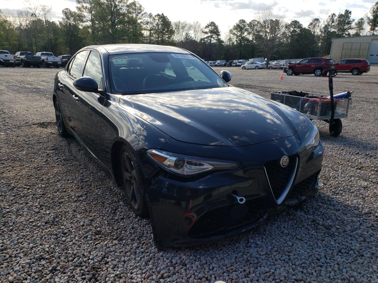 ALFA ROMEO GIULIA 2017 with VIN ZARFAEBN6H7531225 - Photo from auction