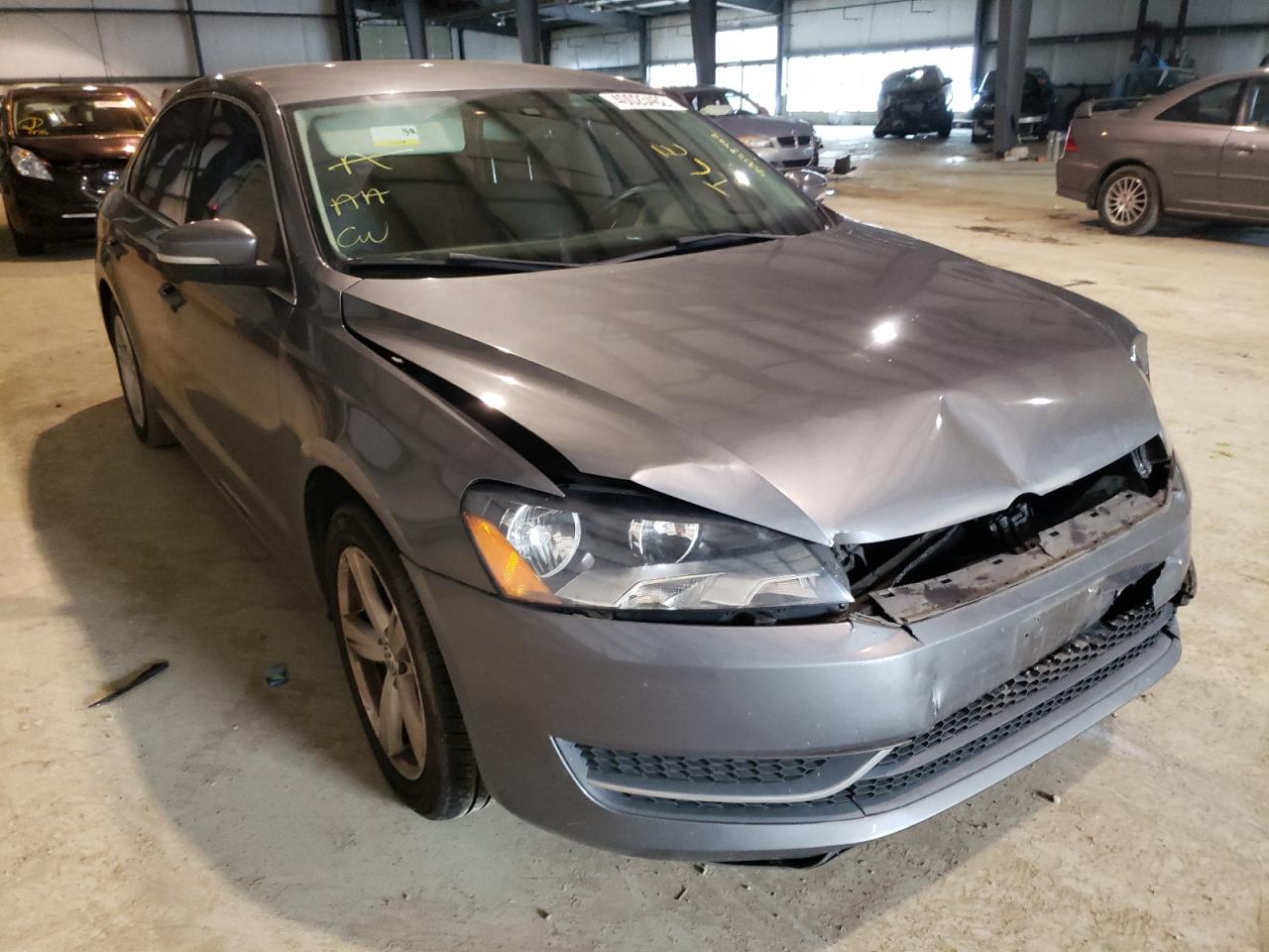 VOLKSWAGEN PASSAT SE 2014 with VIN 1VWBT7A35EC063440 - Photo from auction