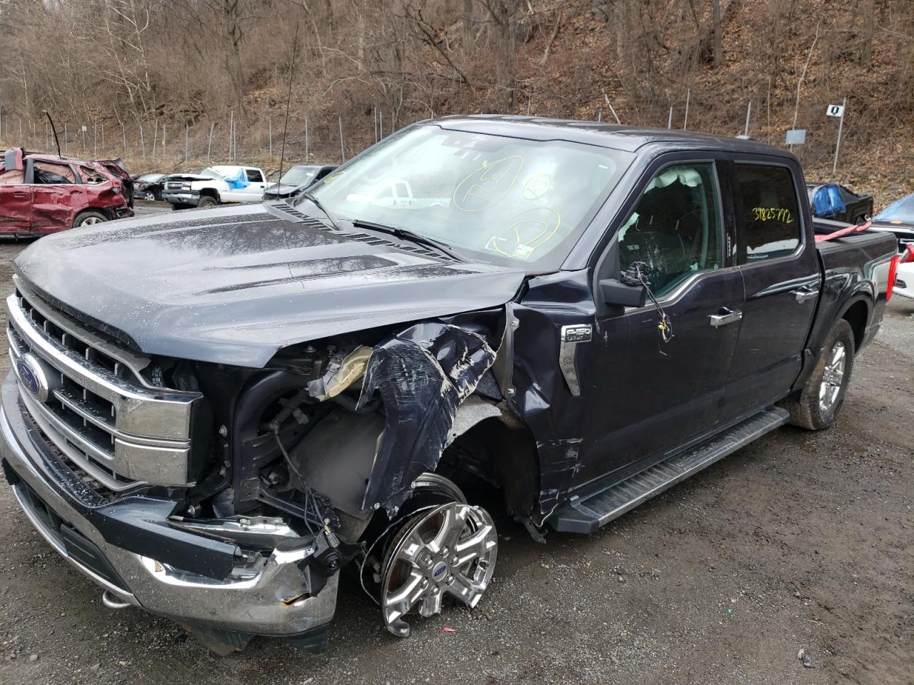 Photo 9 from auction – 2021 FORD F150 SUPER with VIN 1FTEW1EP1MFA43538